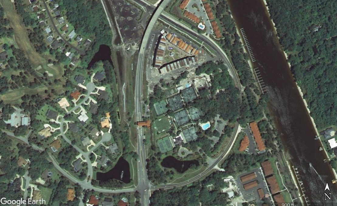 Players Club in Palm Coast 2005 - Google Earth